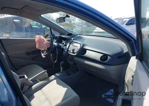 2010 Honda Insight Ex из США, поврежденный, VIN JHMZE2H78AS021284